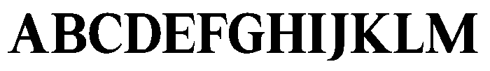 Rhimen Extra Bold Font UPPERCASE