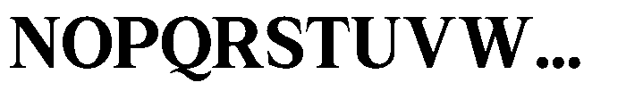 Rhimen Extra Bold Font UPPERCASE