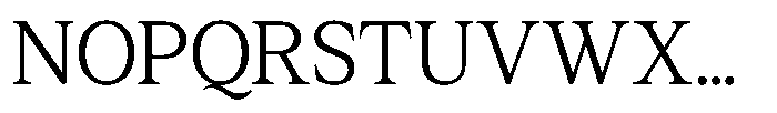Rhimen Extra Light Font UPPERCASE
