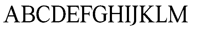 Rhimen Light Font UPPERCASE