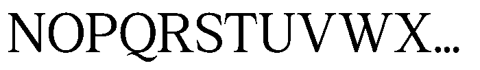 Rhimen Light Font UPPERCASE