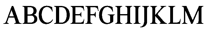 Rhimen Medium Font UPPERCASE