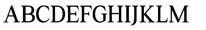Rhimen Regular Font UPPERCASE