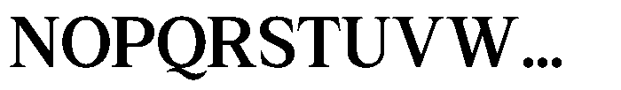 Rhimen Semi Bold Font UPPERCASE