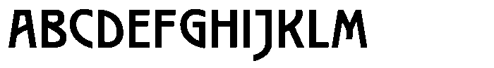 Rhoda Font UPPERCASE