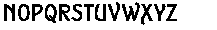 Rhoda Font UPPERCASE
