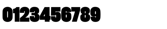 Rhode Condensed Black Font OTHER CHARS
