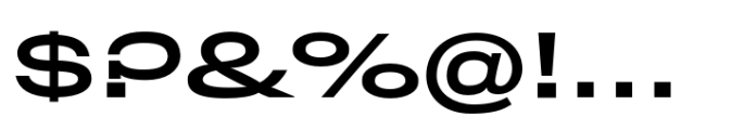 Rhode Extended Medium Font OTHER CHARS