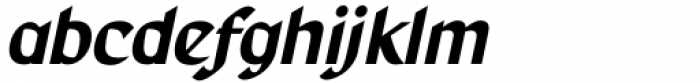 Rhodes Semi Bold Italic Font LOWERCASE