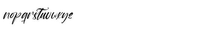 Rhythm Darling Italic Font LOWERCASE