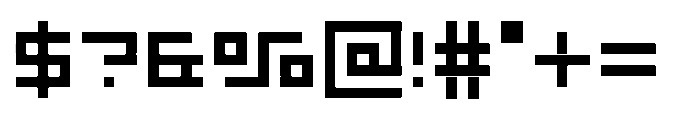 Rhythm of Type Festival Font OTHER CHARS
