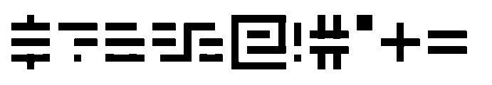 Rhythm of Type Sunflower Font OTHER CHARS