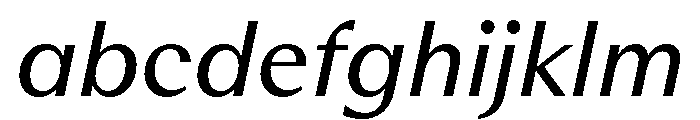 RhetorikSans Italic FONT