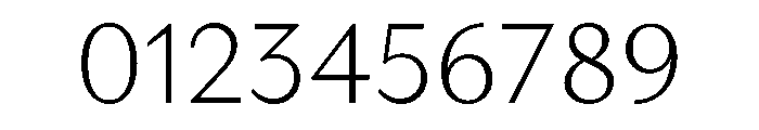 RhetorikSans Thin Font OTHER CHARS
