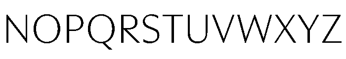 RhetorikSans Thin Font UPPERCASE