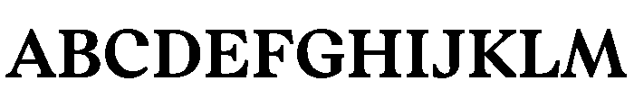 RhetorikSerif Bold Font UPPERCASE
