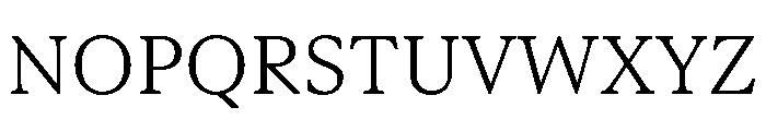 RhetorikSerif Light Font UPPERCASE