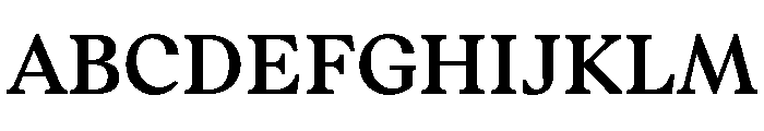 RhetorikSerif Medium Font UPPERCASE