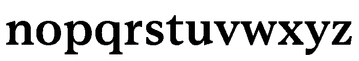 RhetorikSerif Medium Font LOWERCASE