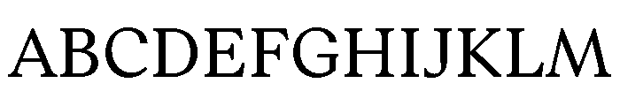 RhetorikSerif Regular Font UPPERCASE