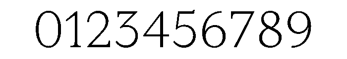 RhetorikSerif Thin Font OTHER CHARS