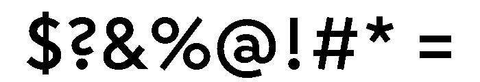 Rhizome Demi Font OTHER CHARS