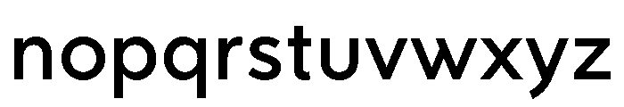 Rhizome Demi Font LOWERCASE