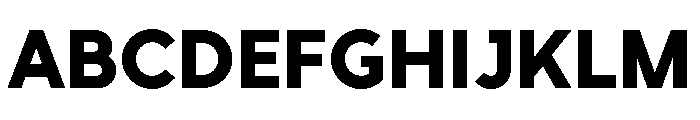 Rhizome Heavy Font UPPERCASE