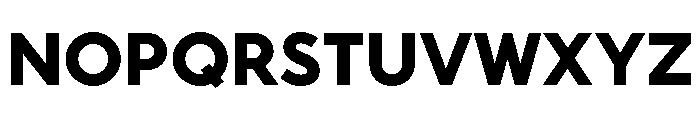 Rhizome Heavy Font UPPERCASE