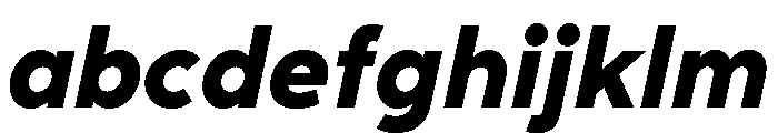 Rhizome HeavyOblique FONT