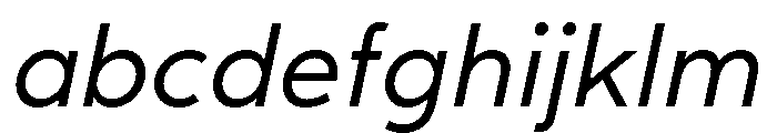 Rhizome Oblique FONT
