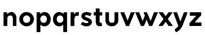 RhizomeVariable Bold Instance Font LOWERCASE