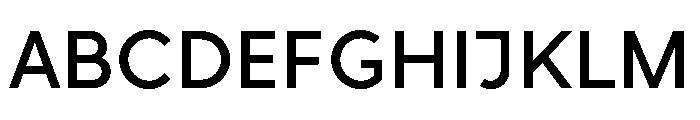 RhizomeVariable Demi Instance Font UPPERCASE