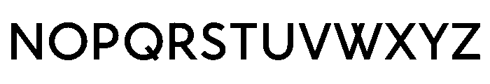 RhizomeVariable Demi Instance Font UPPERCASE