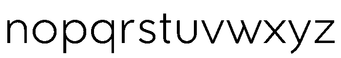 RhizomeVariable Light Instance Font LOWERCASE