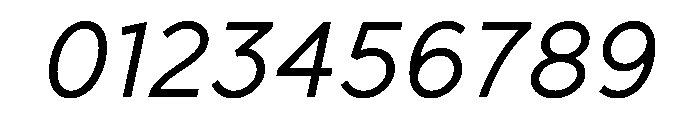 RhizomeVariable Oblique Instance Font OTHER CHARS