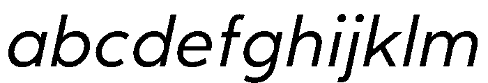 RhizomeVariable Oblique Instance FONT
