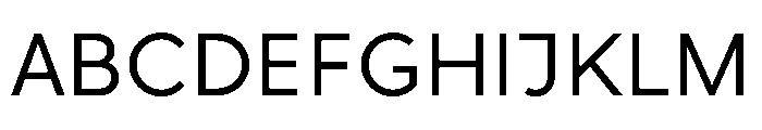 RhizomeVariable Regular Instance Font UPPERCASE