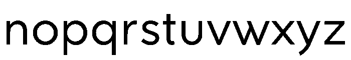 RhizomeVariable Regular Instance Font LOWERCASE