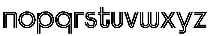 Riant Display Inline Font LOWERCASE