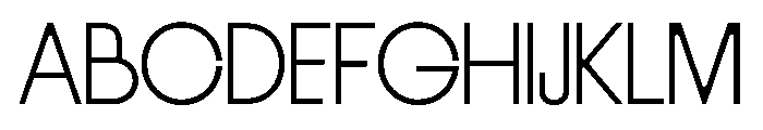 Riant Display Light Font UPPERCASE