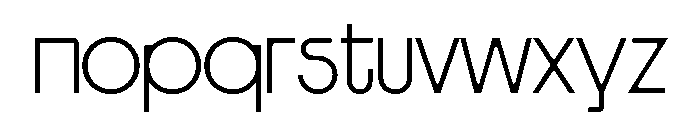Riant Display Light Font LOWERCASE