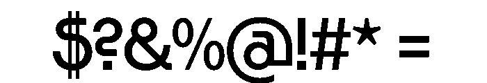 Riant Display Semibold Font OTHER CHARS