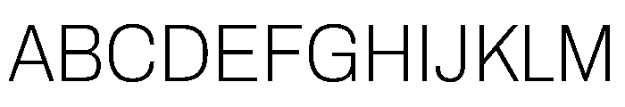 Riant Display Thin Font UPPERCASE