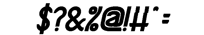 RIGHTEOUSNESS Bold Italic Font OTHER CHARS