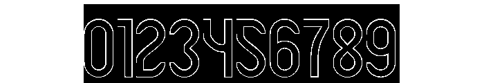 RIGHTEOUSNESS-Hollow-Inverse Font OTHER CHARS