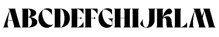 RIKOIL-Regular Font UPPERCASE