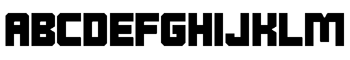 RINAZ Font UPPERCASE