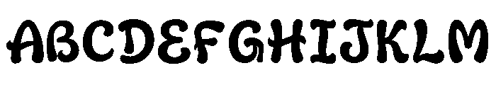 RISE ABOVE Regular Font UPPERCASE