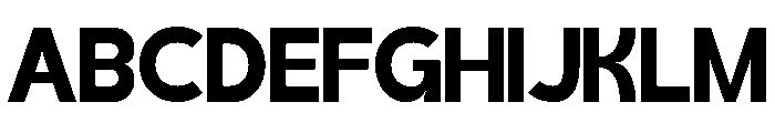 RITTERU-Regular Font UPPERCASE